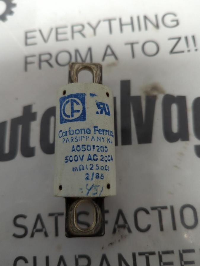 CARBONE FERRAZ,A050F200,FUSE 200A 500V NOS