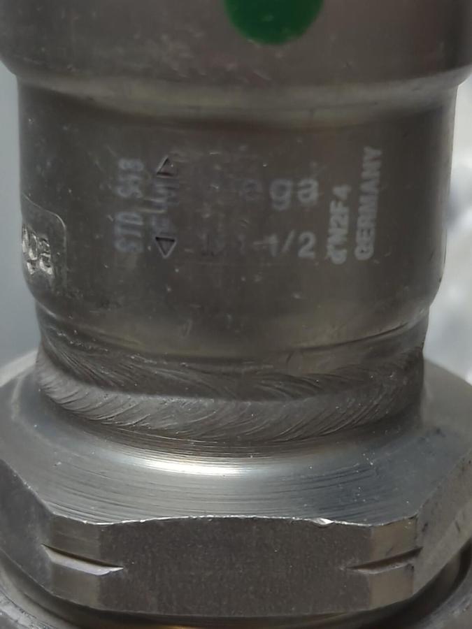 VIEGA MEGAPRESS,N B12,1 IN X1-1/2 IN UNION WITH EPDM LOT OF 2 NOS