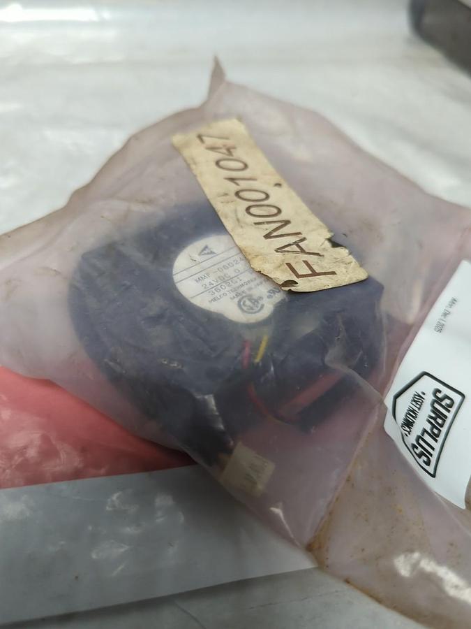 MELCO,MMF-06D24DS,INVERTER COOLING FAN 24VDC 0.09A NOS