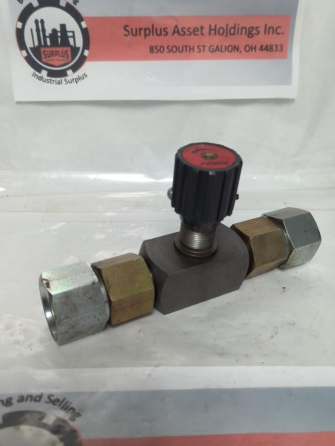 Used FLUTEC,DV-12-1.1/12V,FLOW CONTROL VALVE ASSEMBLY 350 BAR PRE-OWNED