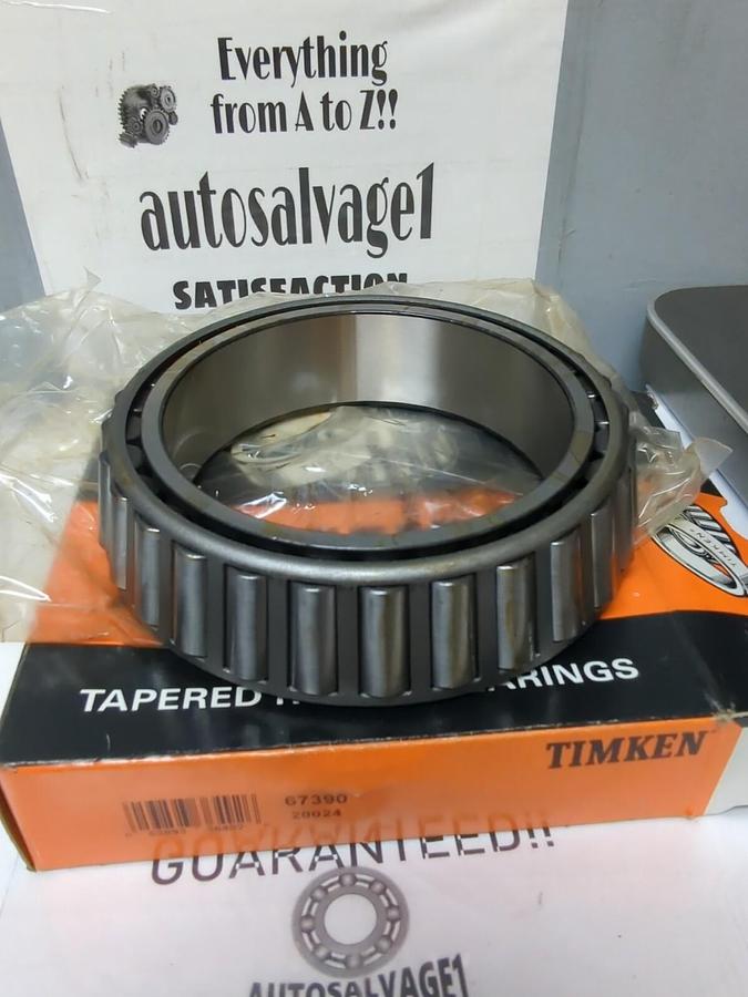 TIMKEN,67390-20024,ROLLER BEARING CONE NOS