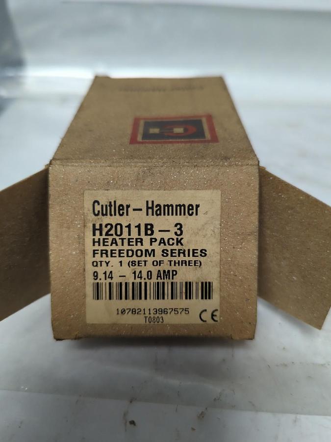 CUTLER HAMMER,H2011B-3,FREEDOM SERIES HEATER PACK BOX OF 3 NOS