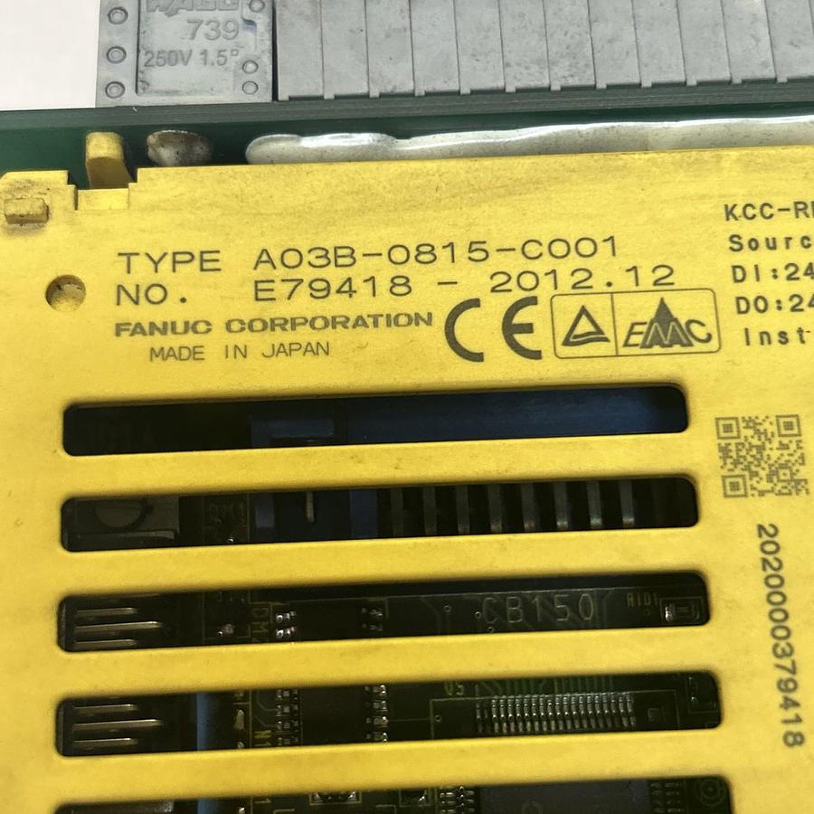Used FANUC,A038-0815-C001,PANEL CONNECTING MODULE