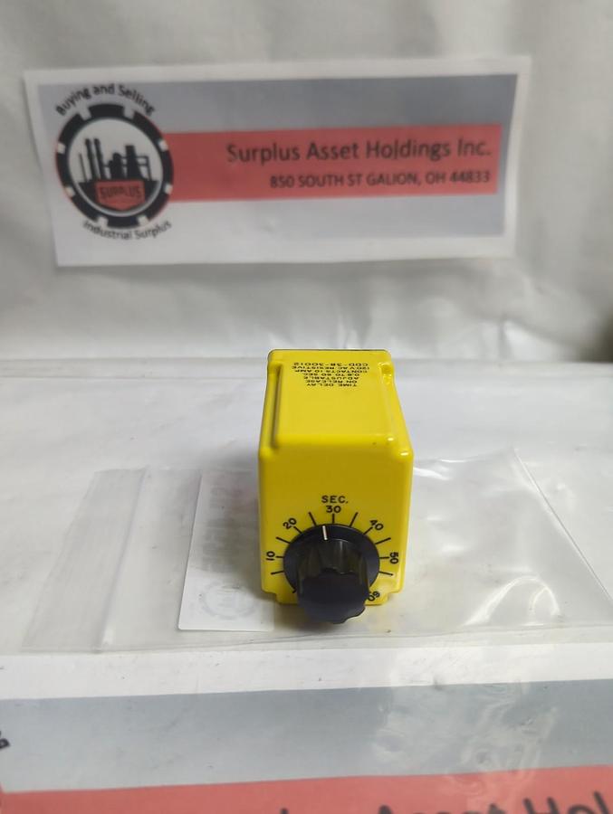 Used AMF P&B,CDD-38-30012,TIME DELAY RELAY 0.6-60 SEC PRE-OWNED