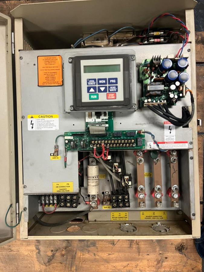 Used TOSHIBA,VT130G304400,TRANSISTOR INVERTER 40kVA 40HP 460V 3PH