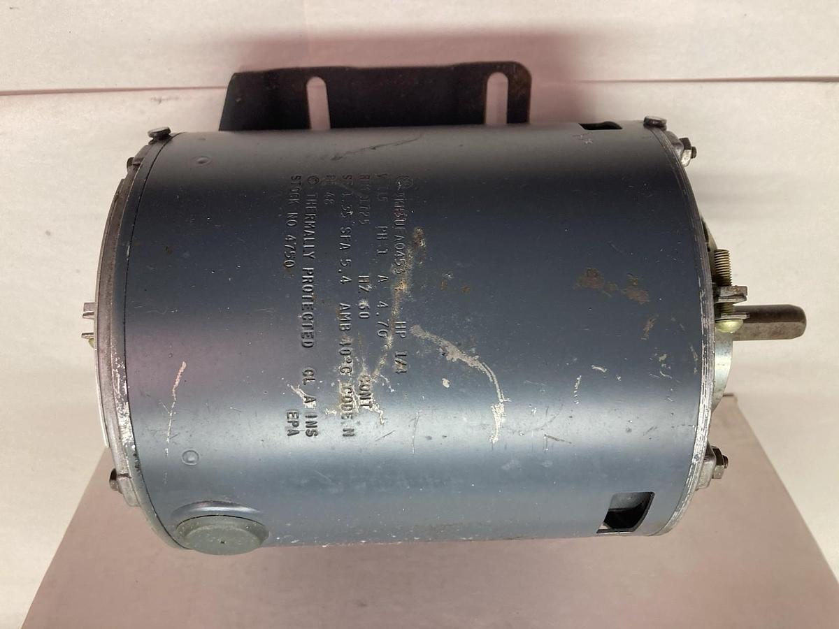 Used General Electric,5KH3UEA0453T,1-Phase Blower Motor 1/4HP 1725RPM 115V