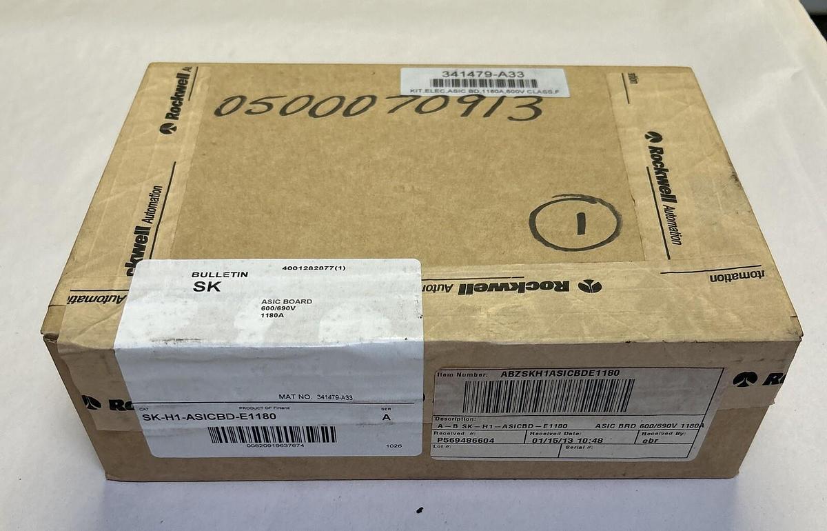 Used ALLEN BRADLEY,SK-H1-ASICBD-E1180,CONFORMAL COATED ASIC BOARD FOR POWERFLEX NEW