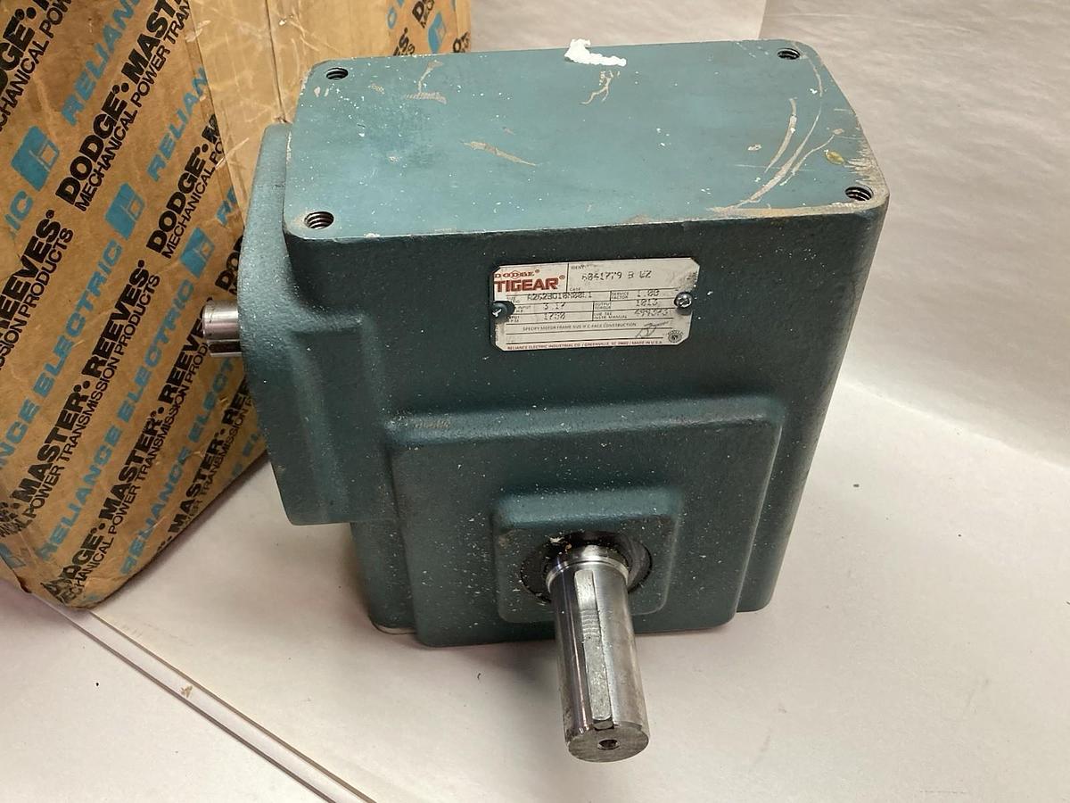 Used Dodge Tigear,6041779 B WZ,Gear Reducer 3.17Hp 1750rpm Ratio A262B010M001.1