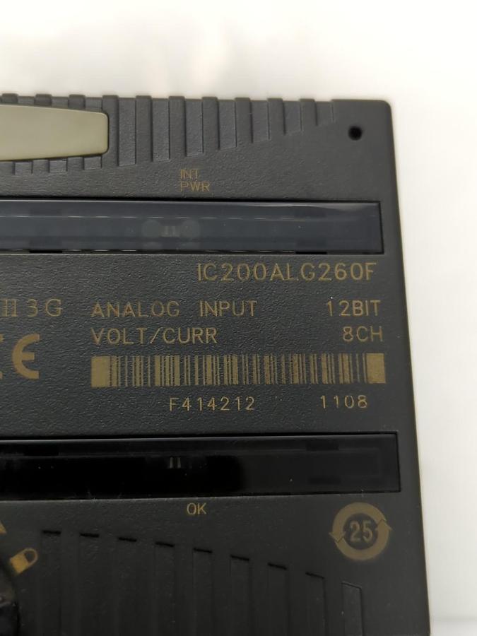 Used GE FANUC,IC200ALG260F,ANALOG INPUT MODULE PRE-OWNED