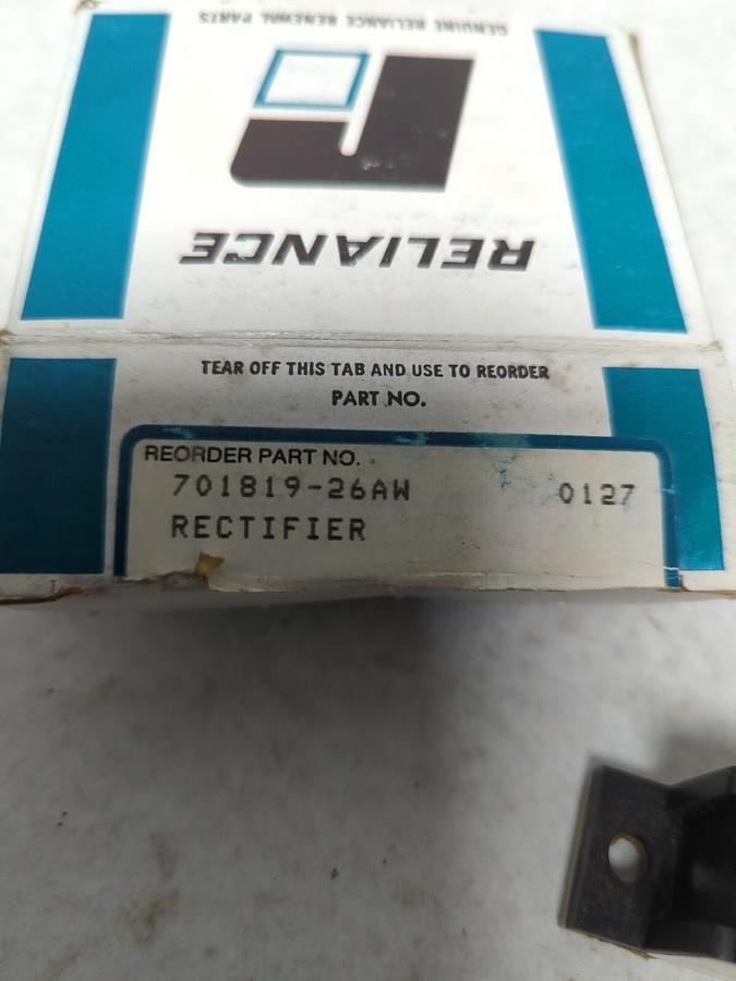 RELIANCE ELECTRIC,701819-26AW,RECTIFIER NOS