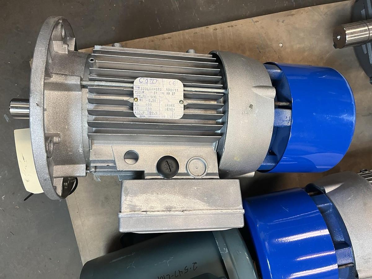 COEL,F100LA4-870,BRAKE MOTOR 2.20kW 400V 1410RPM 3PH