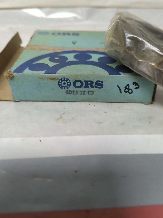 ORS,6013 2Z C3,METAL SHEILDED BALL BEARING NOS