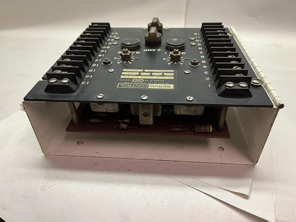 Used SERVO CONTROL,SC-AU20-006X,HI GAIN TORQUE MOTOR AMPILIFIER