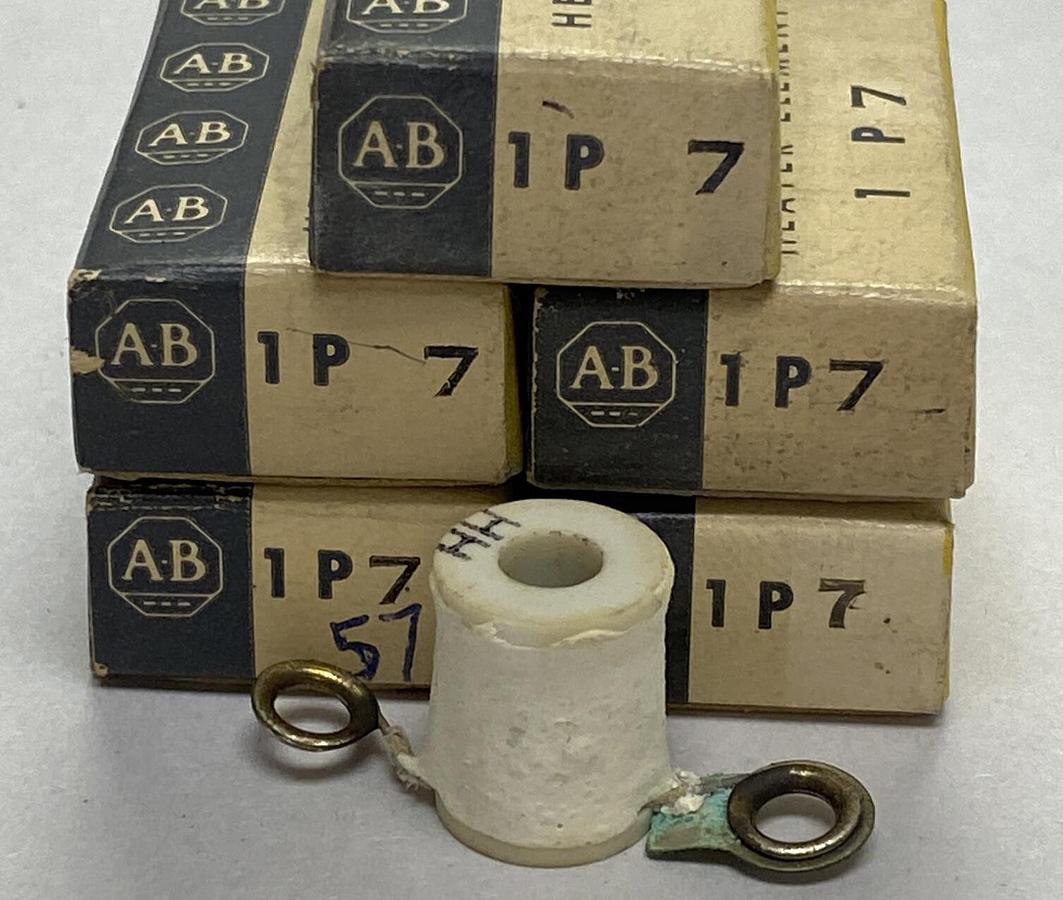 ALLEN BRADLEY,P7,HEATER ELEMENT LOT OF 5 NEW