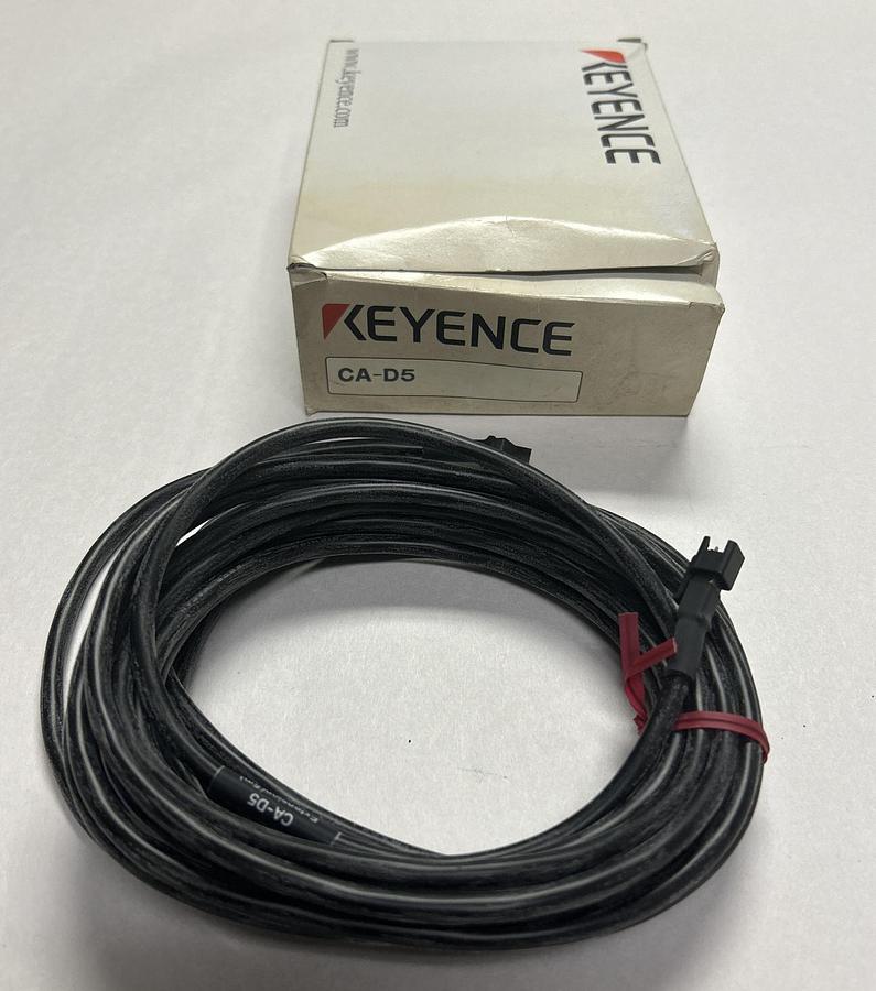 Used KEYENCE,CA-D5 LED,ILLUMINATION CABLE NEW