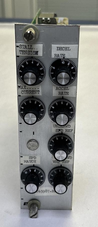 Used RELIANCE,845987-RR,DRIVE BOARD