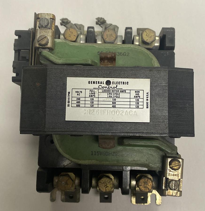 Used GENERAL ELECTRIC,CR261FH002ACA, CONTACOR
