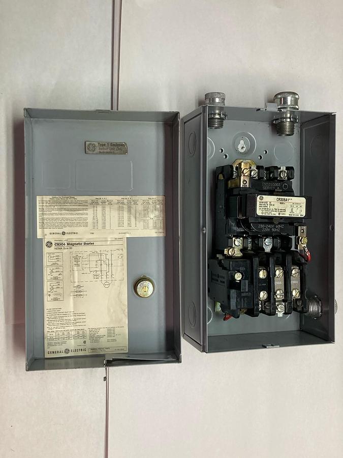General Electric,CR306,Magnetic Starter NEMA Size 00