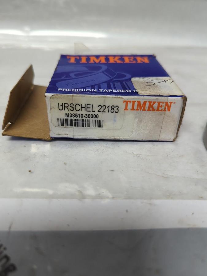 TIMKEN,M38510-3000,PRECISION ROLLER BEARING CUP URSCHEL 22183 NOS