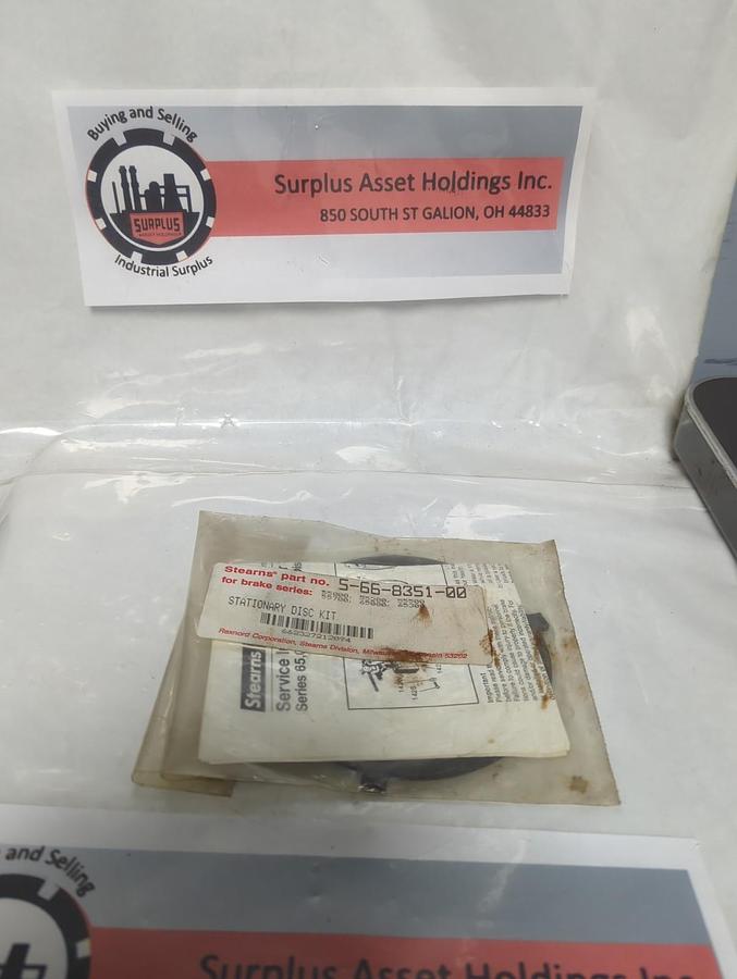 REXNORD STEARNS,5-66-8351-00,STATIONARY DISC KIT NOS