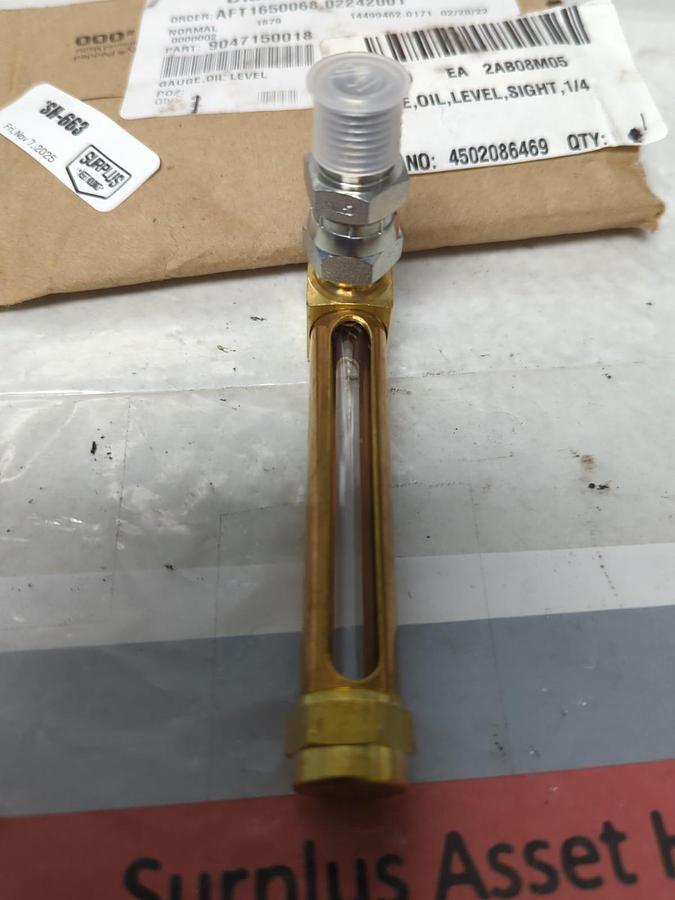 DIAMOND POWER,9047150018,GAUGE OIL LEVEL 1/4 INCN NPT NOS