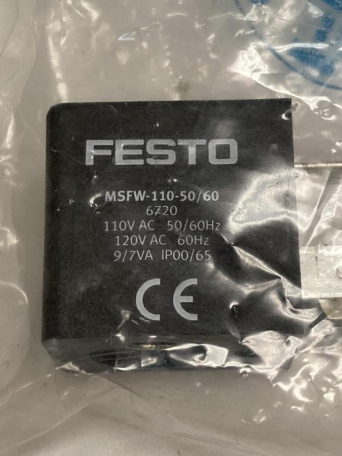 Used Festo,MSFW-110-50/60,Solenoid Coil
