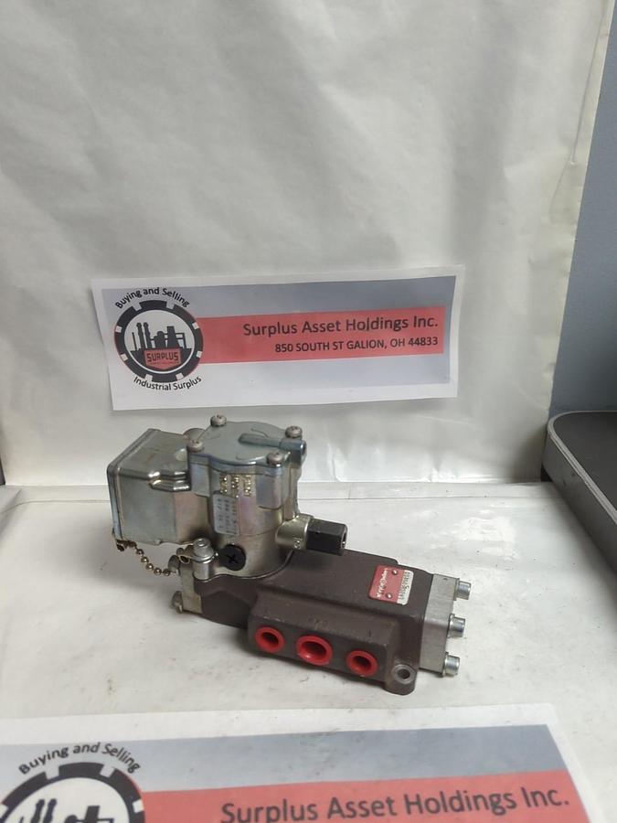 Used SCHRADER-BELLOWS,L4852610253,SOLENOID VALVE 120V 60 110V 50 PRE-OWNED