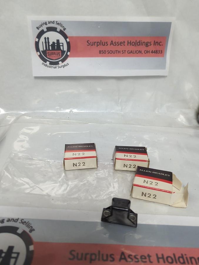 ALLEN BRADLEY,N22,THERMAL OVERLOAD HEATER ELEMENT LOT OF 3 NOS