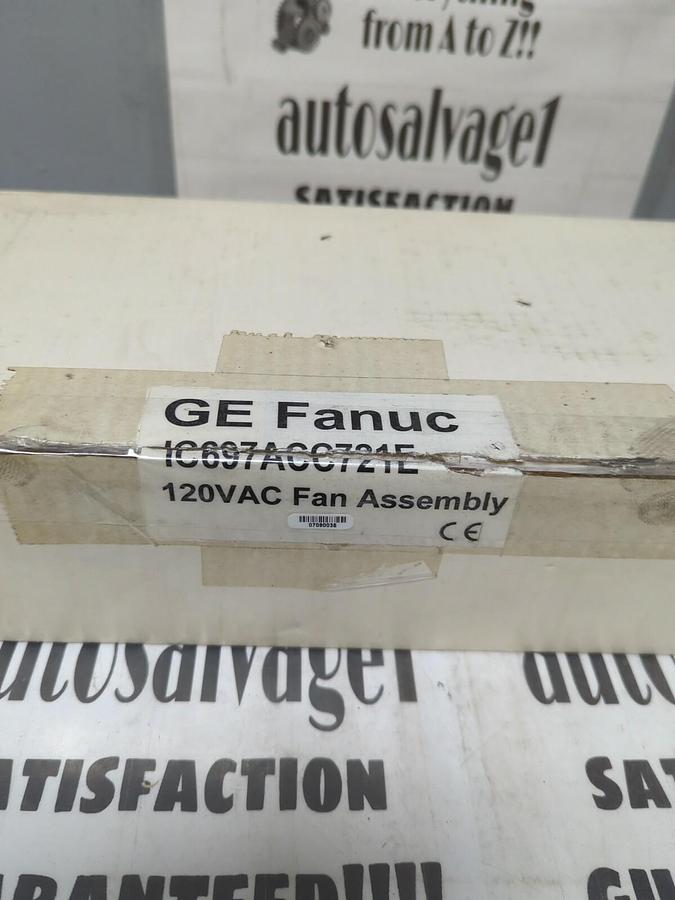 GE FANUC,IC697ACC721E,RACK FAN ASSEMBLY 120VAC NOS