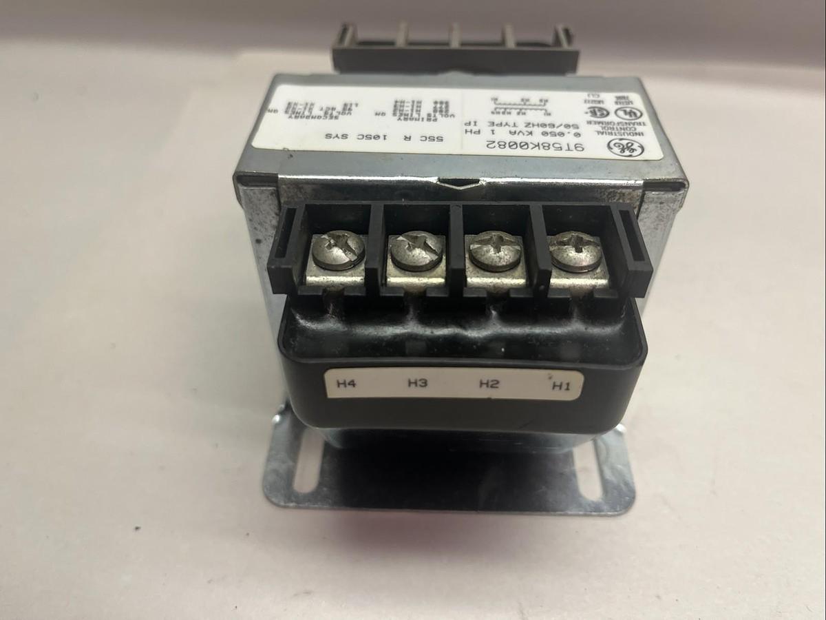 GE,9T58K0082,CONTROL TRANSFORMER .05KVA HV 208 277 LV 115V