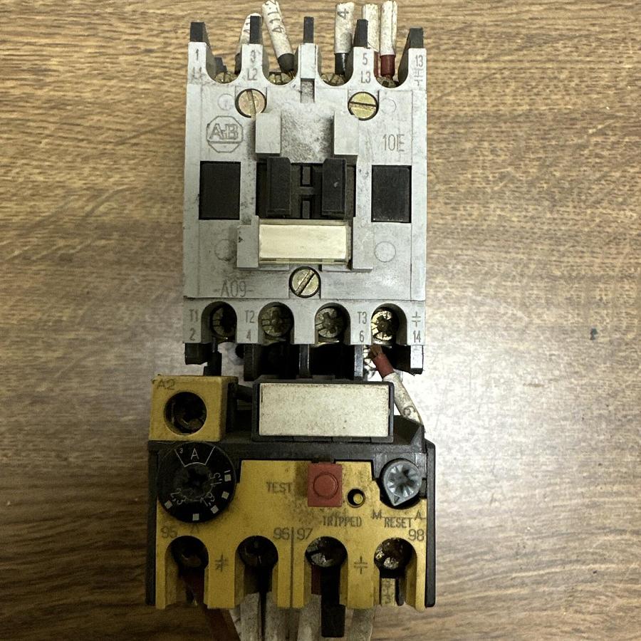 Used Allen Bradley,100-A09ND3193,WOverload Relay BSB 22