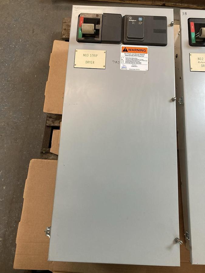 Used Cutler-Hammer,Size 4,MCC Starter Bucket W200M4CFC 150A BREAKER