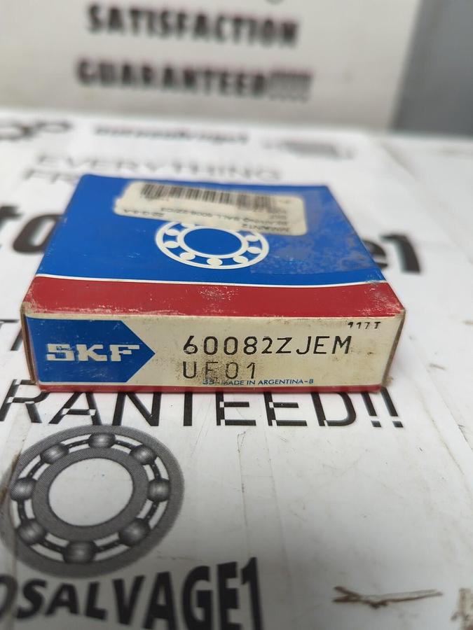 SKF,60082ZJEM,DEEP GROOVE BALL BEARING 40MM X 68MM X 15MM NOS