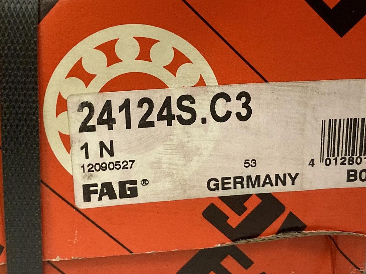 Used Fag,24124S.C3,Spherical Roller Bearing