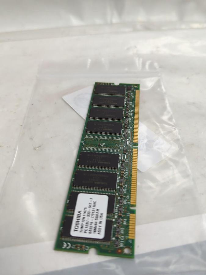 Used TOSHIBA,YHMY12N11A75,SDRAM CARD PRE-OWNED
