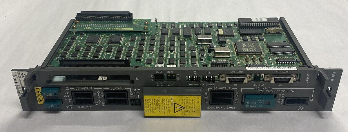 Used FANUC,A16B-1212-0871,POWER SUPPLY WITH A20B-8001-0480 CONTROL UNIT GRAPHIC PCB