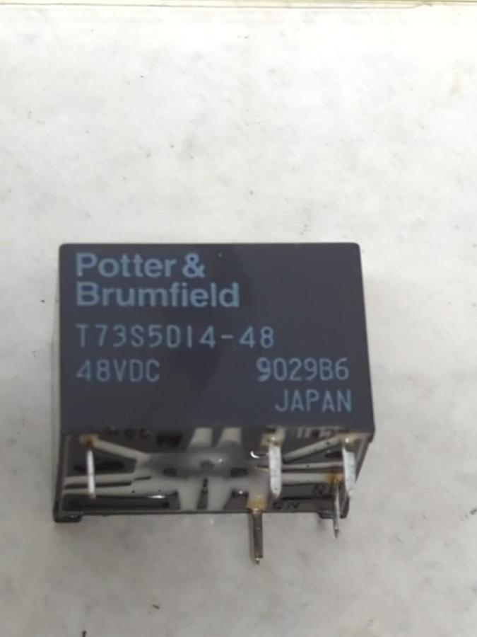 POTTER & BRUMFIELD,T73S5D14-48,POWER RELAY 48VDC LOT OF 50 NOS
