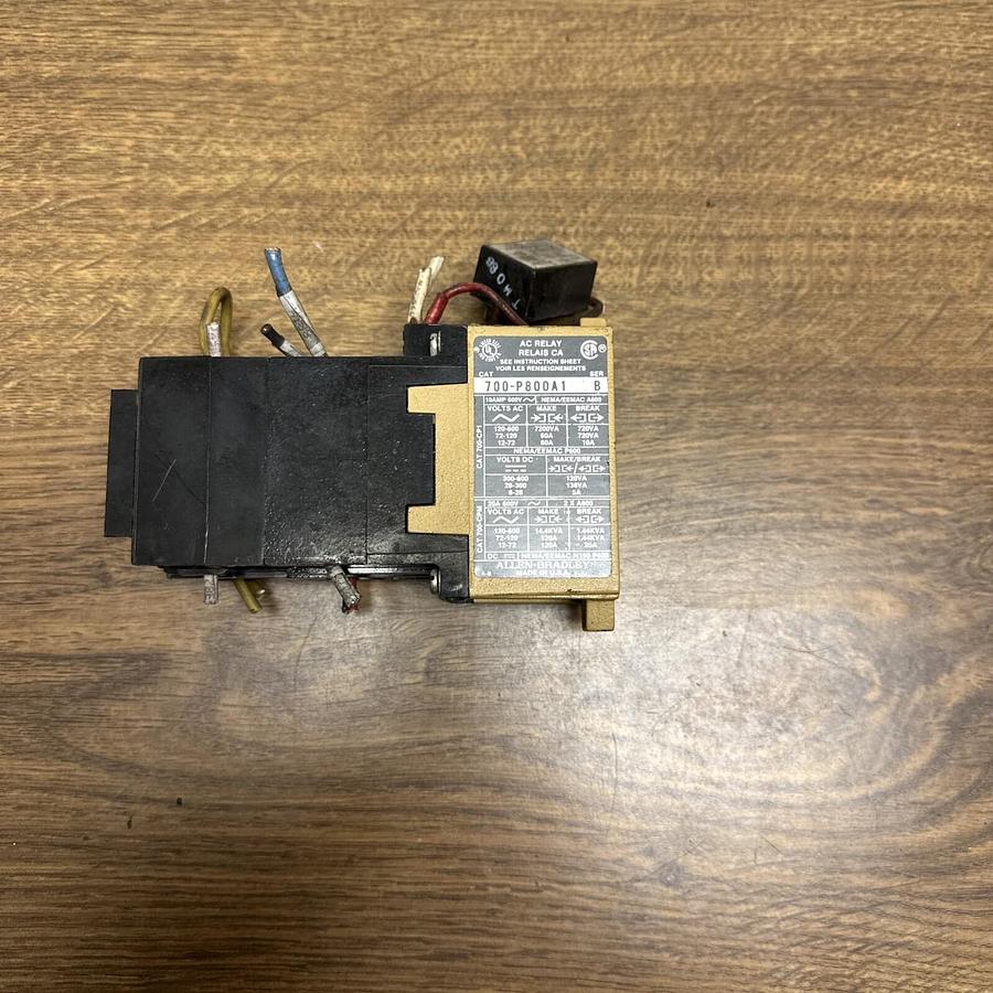 Used A-B,700-P800A1,Control Relay