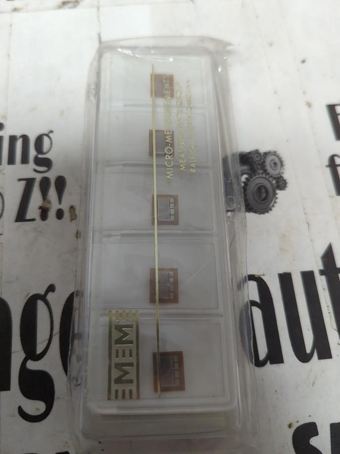 MICRO-MEASUREMENTS,EA-13-125TM-120, PRECISION STRAIN GAUGES 5 PK NOS