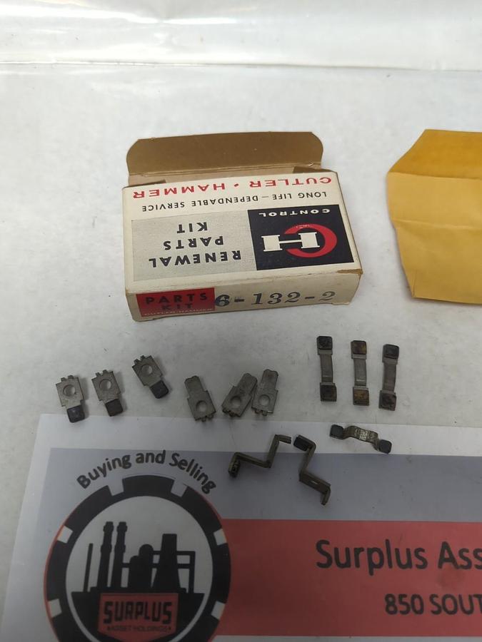 CUTLER-HAMMER,6-132-2,CONTACT RENEWAL PARTS KIT NOS