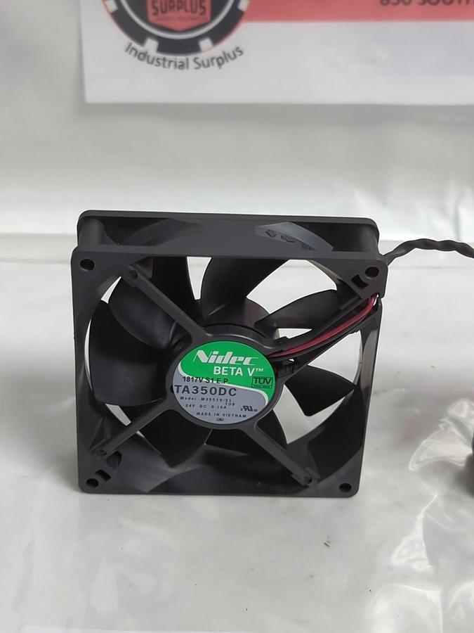 Used NIDEC,TA350DC,MODEL M35519-51 COOLING FAN LOT OF 2 PRE-OWNED