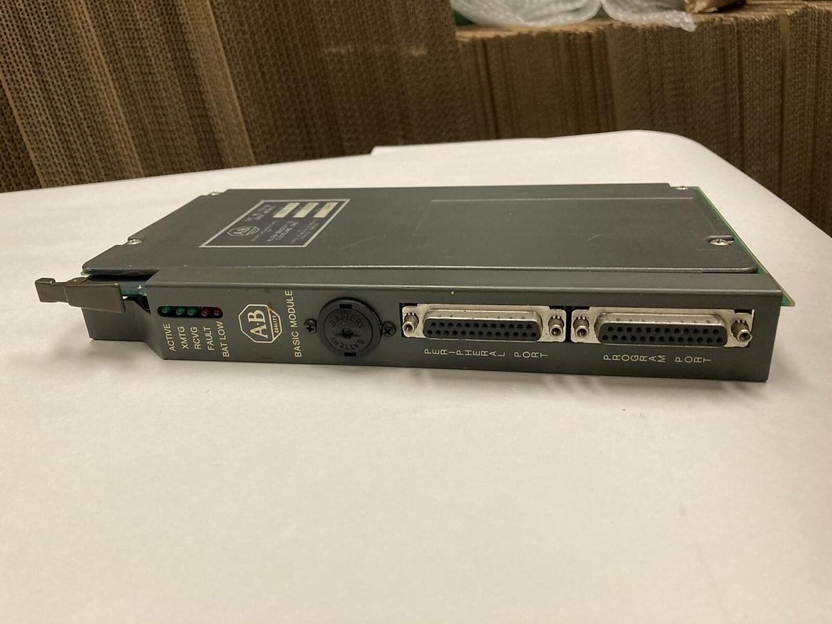 Used Allen Bradley,1771-DB,Basic Module REC A/D