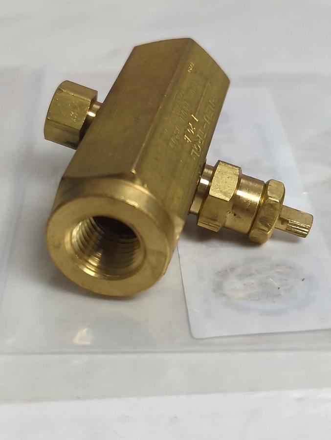 DELTROL,F20 B,PNEU-TROL 3/8 INCH FLOW CONTROL VALVE LOT OF 2 NOS