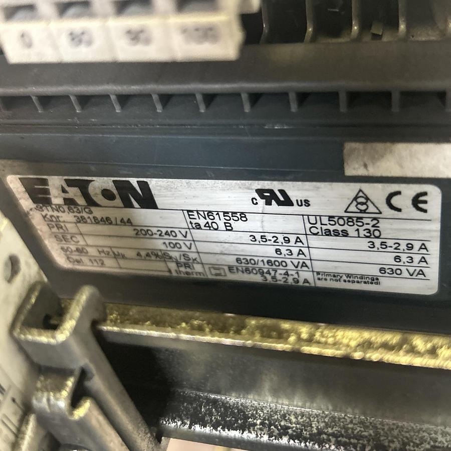 Used EATON,EN61558,TRANSFORMER
