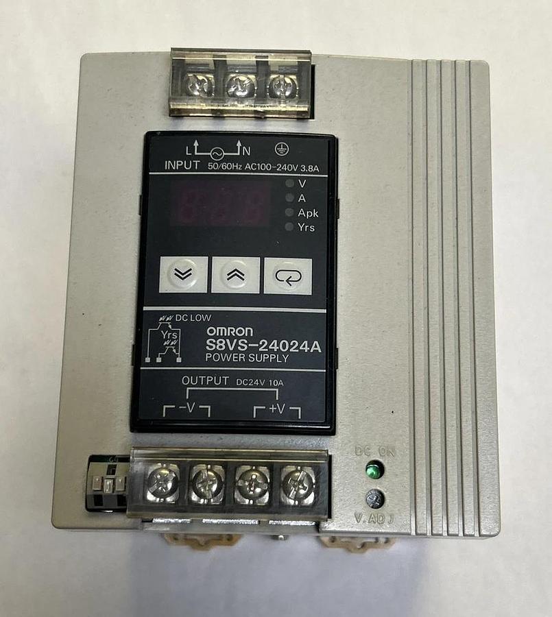 Used OMRON,S8VS-24024A,POWER SUPPLY