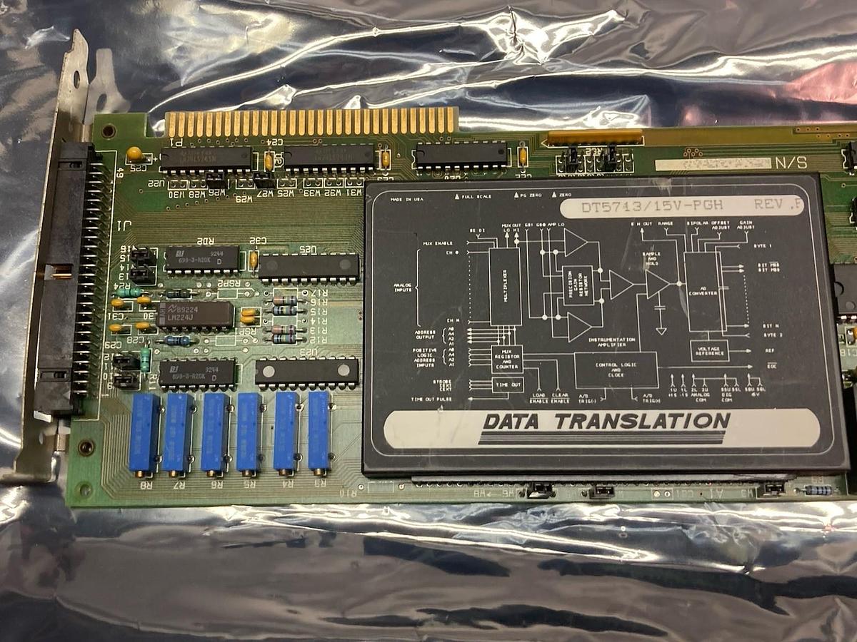 Used Data Translation,DT5713/15V-PGH,Circuit Board Rev F