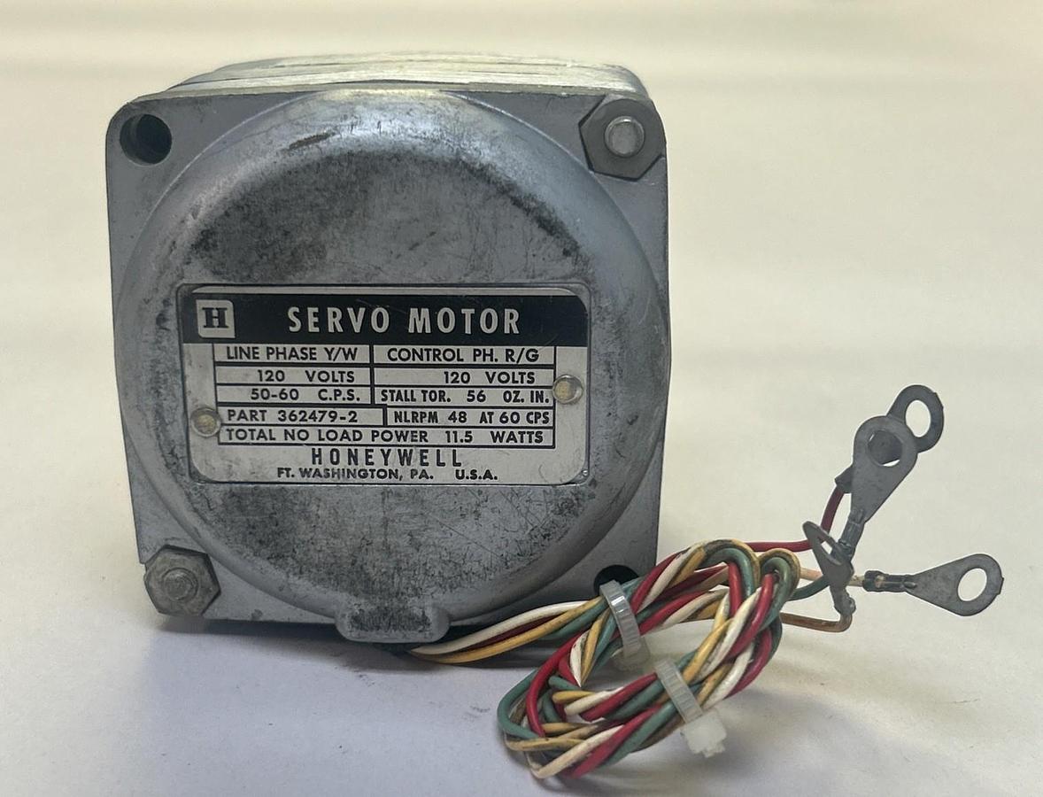 Used HONEYWELL,362479-2,SERVO MOTOR 120V 11.5W