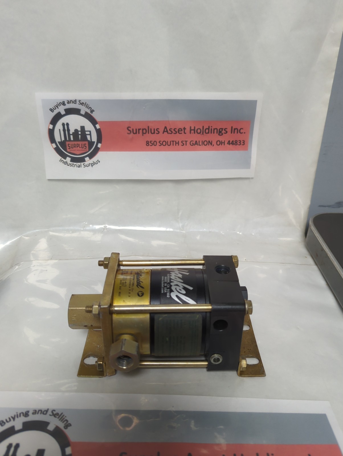 Used HASKEL,51811-M-71,PUMP 8800 PSI PRE-OWNED