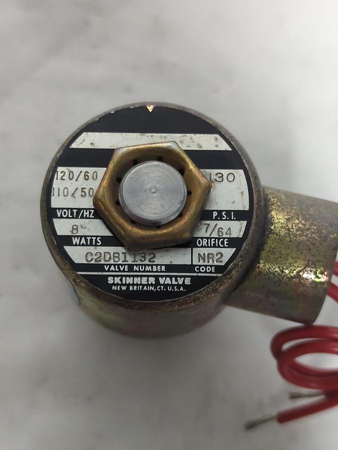 SKINNER,C2DB1132,SOLENOID VALVE 120/60 110/50 NOS