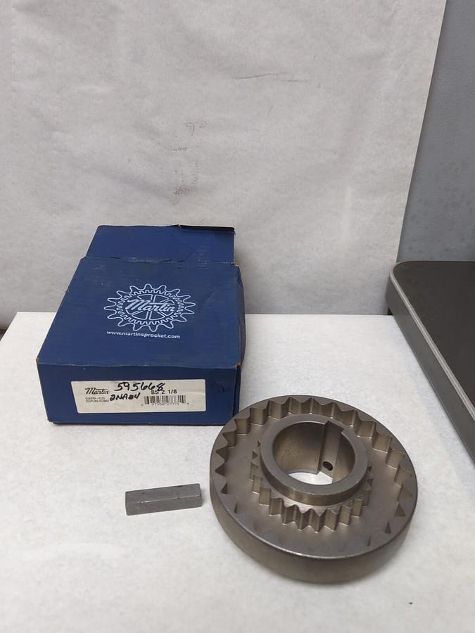 MARTIN,8S 2-1/8,QUADRA-FLEX COUPLING FLANGE NOS